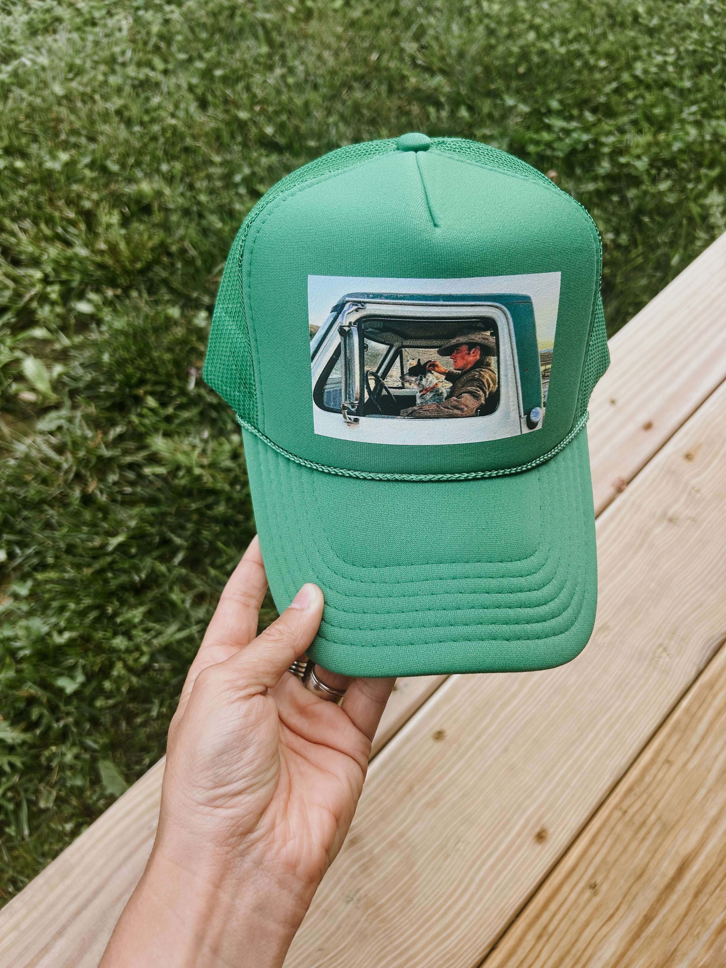 A Couple Bums Trucker - Green