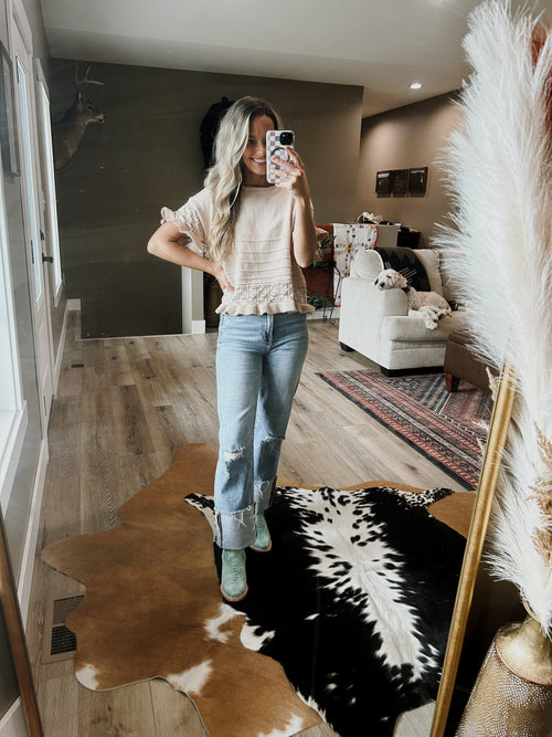 Boho Knit Top