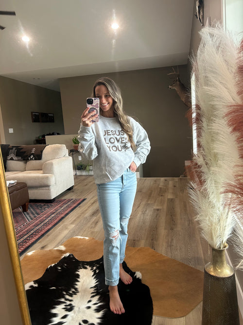 Jesus Loves You Crewneck