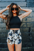 Cow Print Shorts