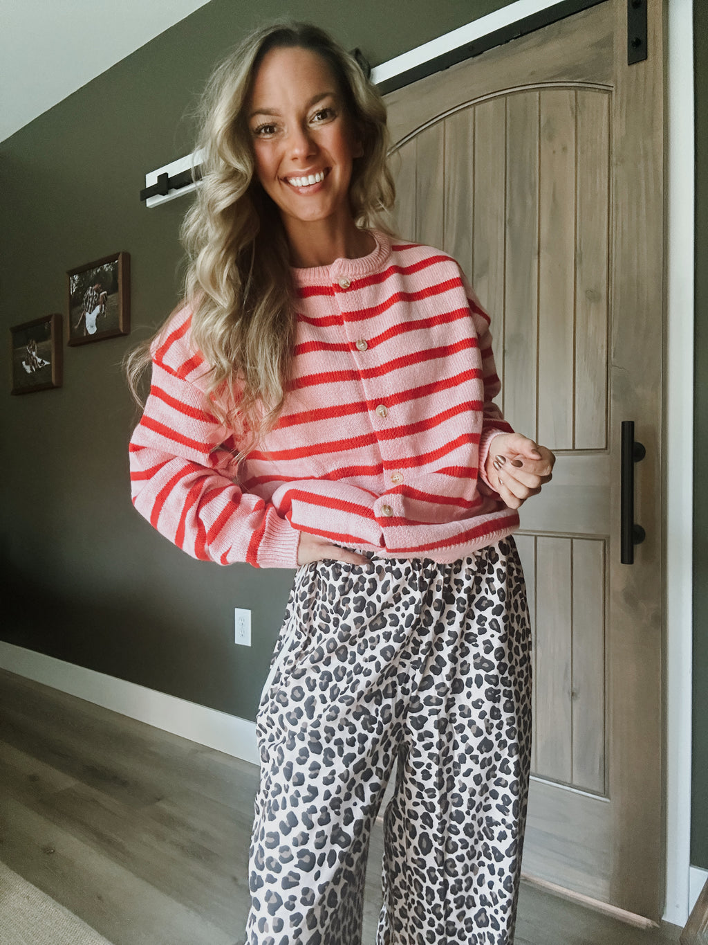 The Sweetheart Stripe Cardigan