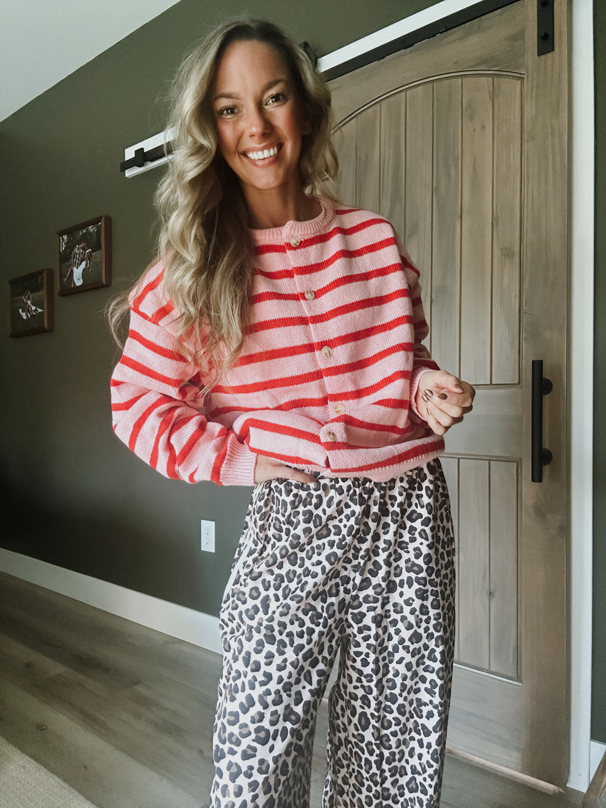 The Sweetheart Stripe Cardigan