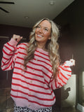 The Sweetheart Stripe Cardigan